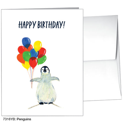 Penguins, Greeting Card (7316YB)