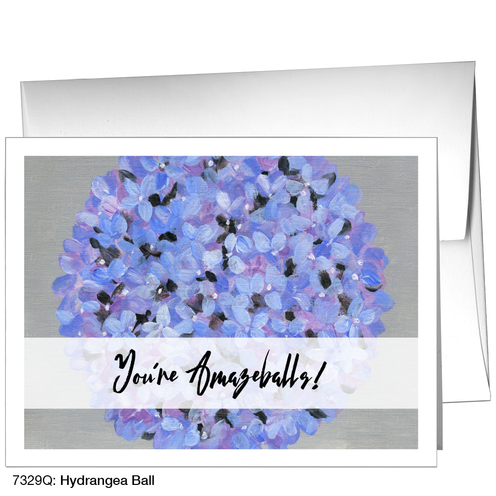 Hydrangea Ball, Greeting Card (7329Q)