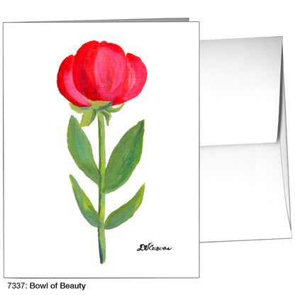 Bowl Of Beauty, Greeting Card (7337)