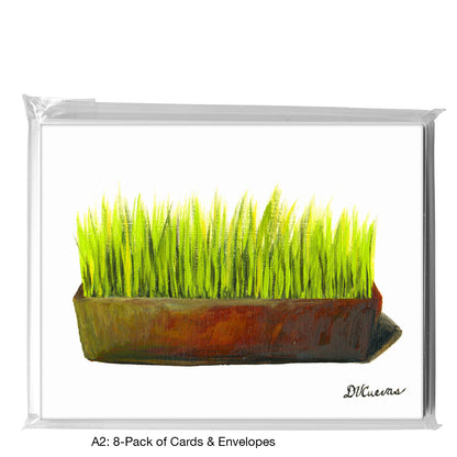 Grass Box, Greeting Card (7340)
