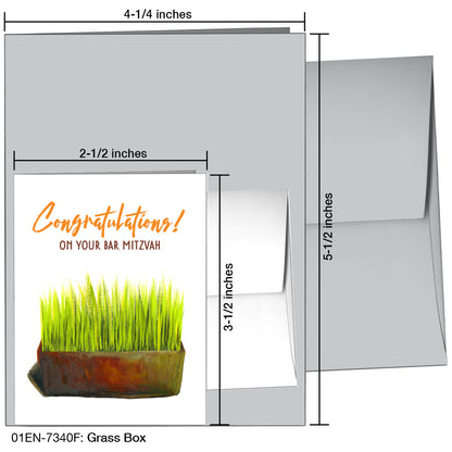 Grass Box, Greeting Card (7340F)