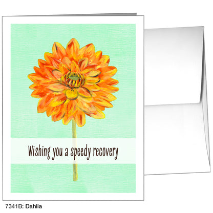 Dahlia, Greeting Card (7341B)