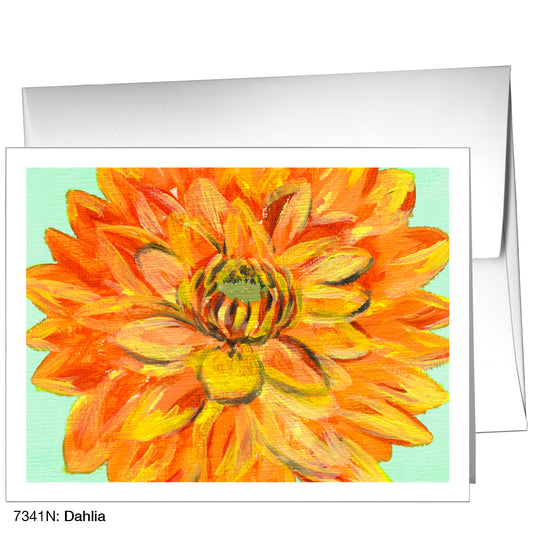 Dahlia, Greeting Card (7341N)