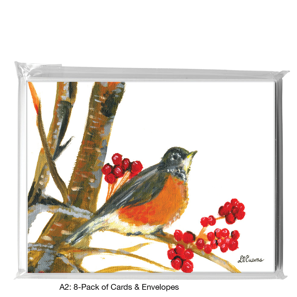 Robin, Greeting Card (7357D)