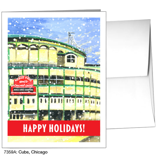 Cubs, Chicago, Greeting Card (7359A)