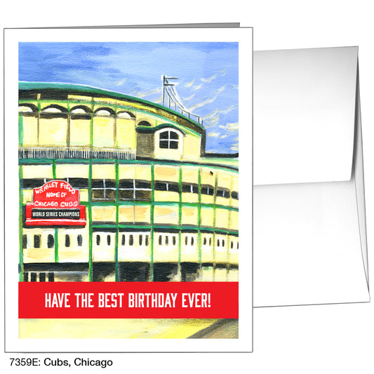 Cubs, Chicago, Greeting Card (7359E)