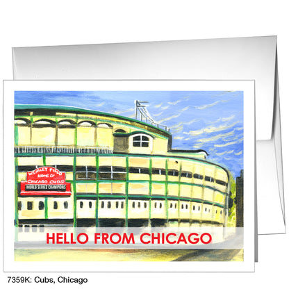 Cubs, Chicago, Greeting Card (7359K)