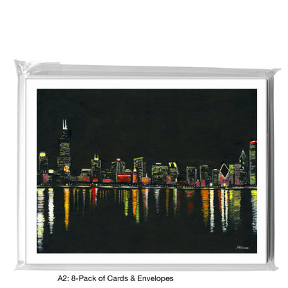 Eastern View, Chicago, Greeting Card (7363)