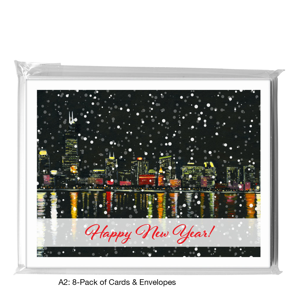 Eastern View, Chicago, Greeting Card (7363B)