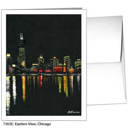 Eastern View, Chicago, Greeting Card (7363E)