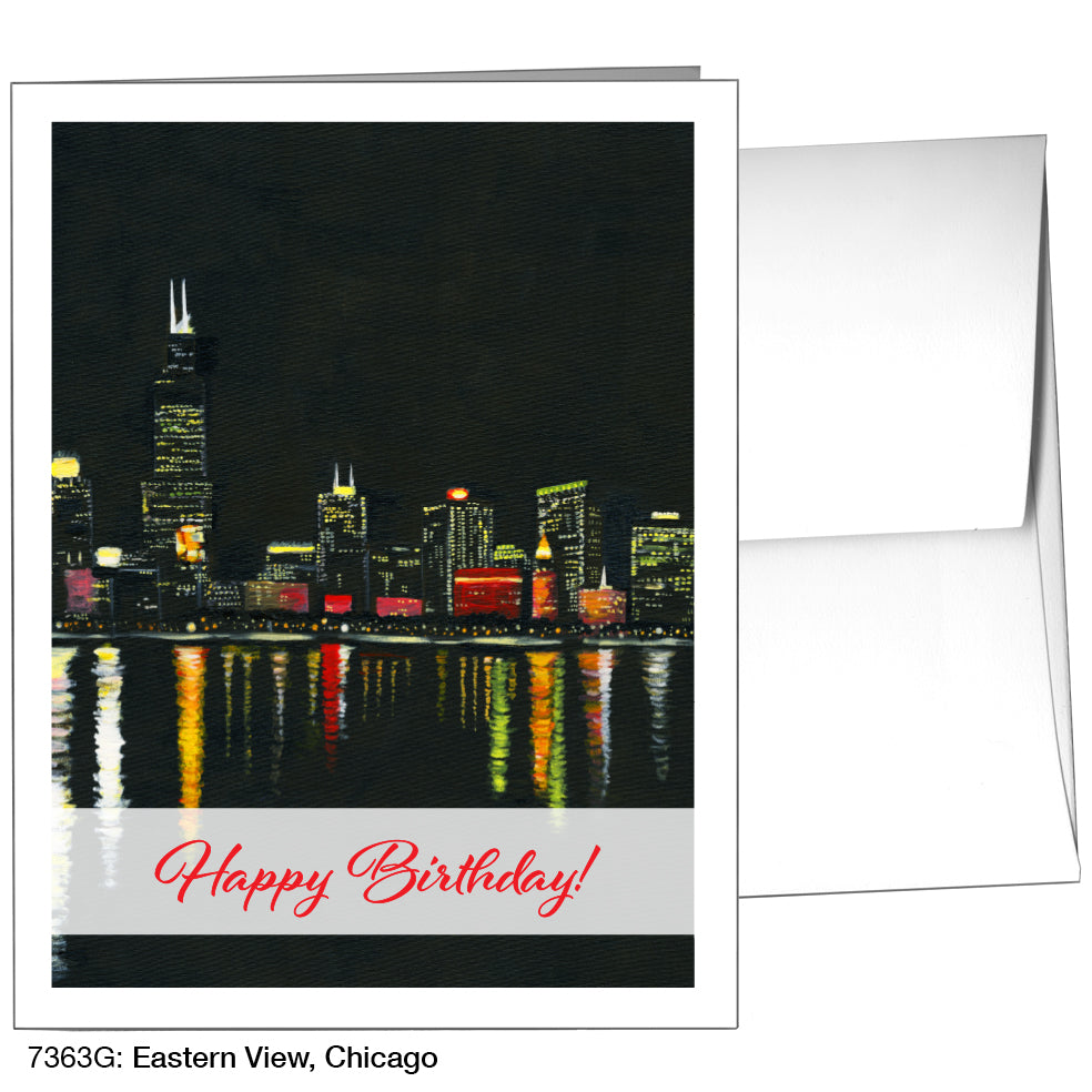 Eastern View, Chicago, Greeting Card (7363G)