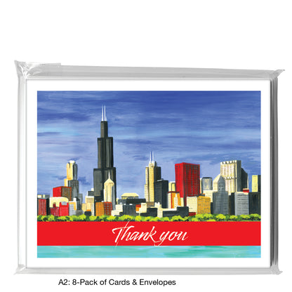 Willis Tower, Chicago, Greeting Card (7364C)