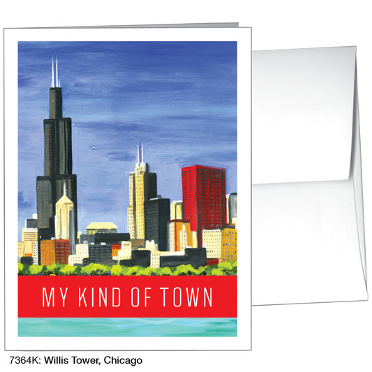 Willis Tower, Chicago, Greeting Card (7364K)