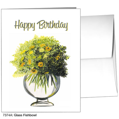 Glass Fishbowl, Greeting Card (7374A)