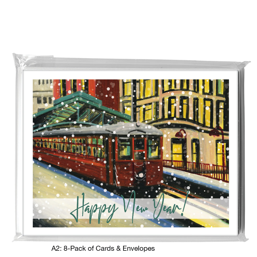 Library 1, Chicago, Greeting Card (7378G)