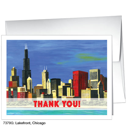Lakefront, Chicago, Greeting Card (7379G)