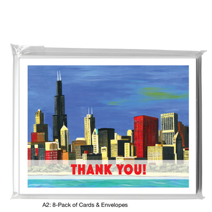 Lakefront, Chicago, Greeting Card (7379G)