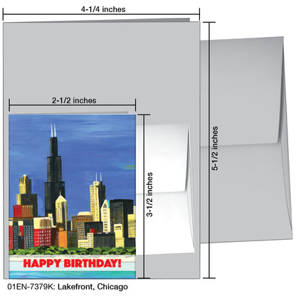 Lakefront, Chicago, Greeting Card (7379K)