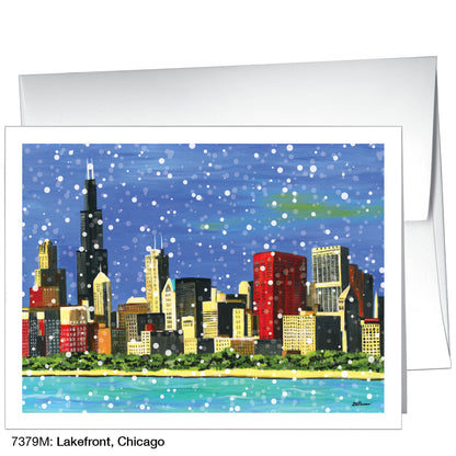 Lakefront, Chicago, Greeting Card (7379M)