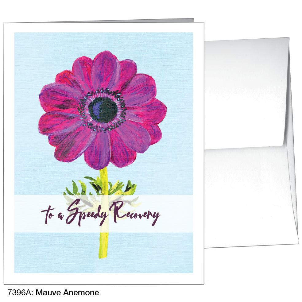 Mauve Anemone, Greeting Card (7396A)