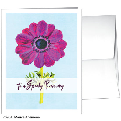 Mauve Anemone, Greeting Card (7396A)