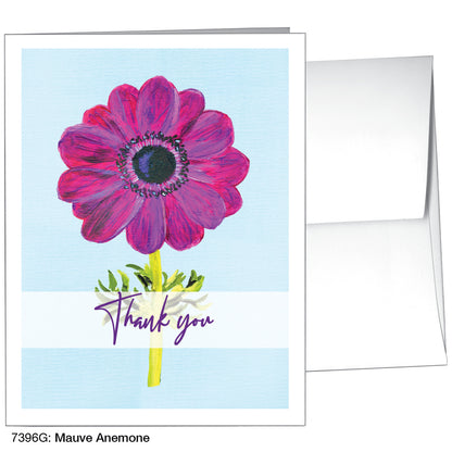 Mauve Anemone, Greeting Card (7396G)