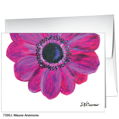 Mauve Anemone, Greeting Card (7396J)