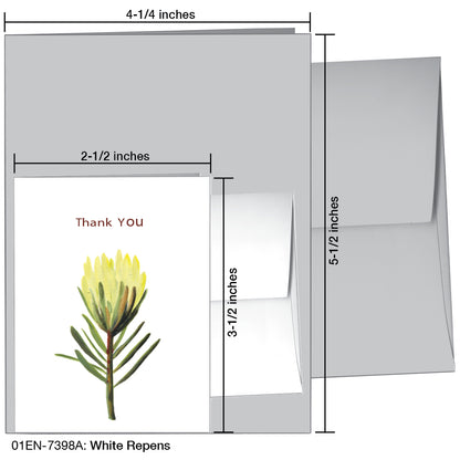White Repens, Greeting Card (7398A)