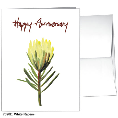 White Repens, Greeting Card (7398D)