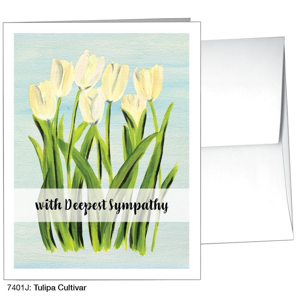 Tulipa Cultivar, Greeting Card (7401J)