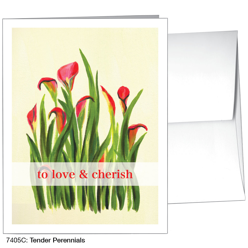 Tender Perennials, Greeting Card (7405C)