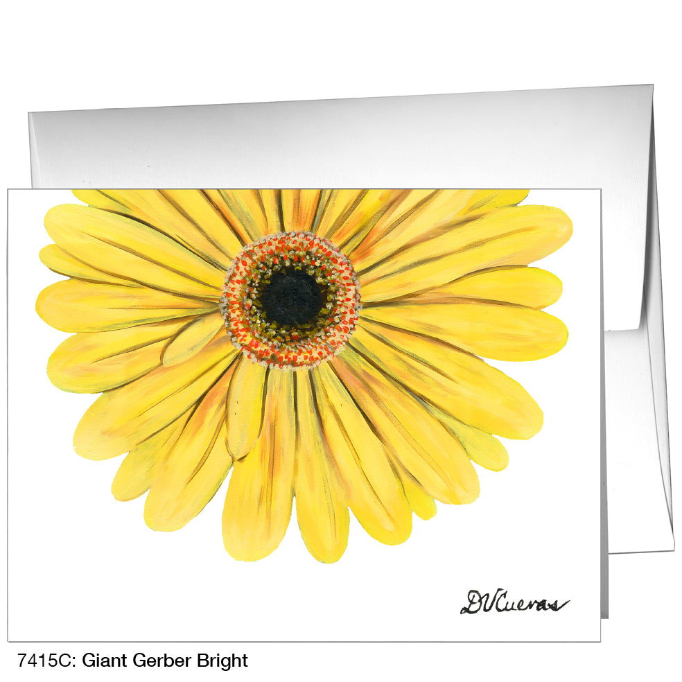 Giant Gerber Bright, Greeting Card (7415C)
