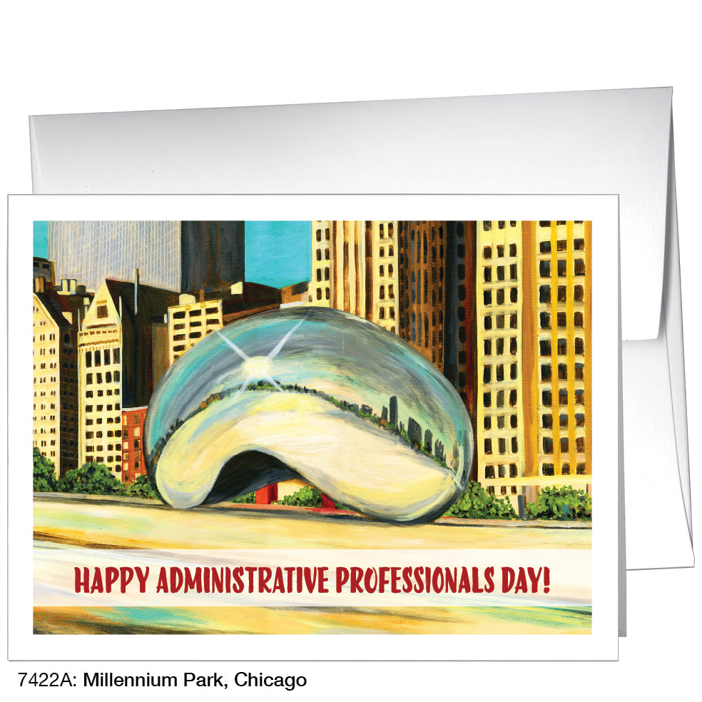 Millennium Park, Chicago, Greeting Card (7422A)