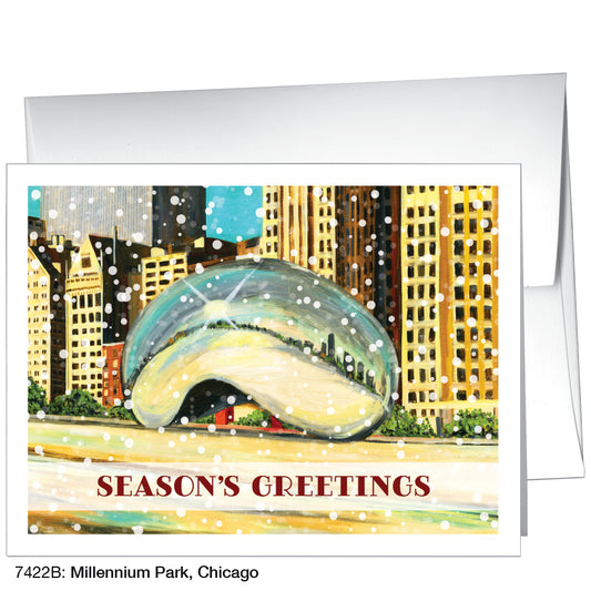 Millennium Park, Chicago, Greeting Card (7422B)