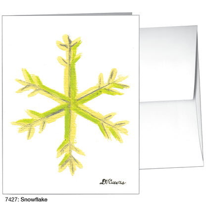 Snowflake, Greeting Card (7427)