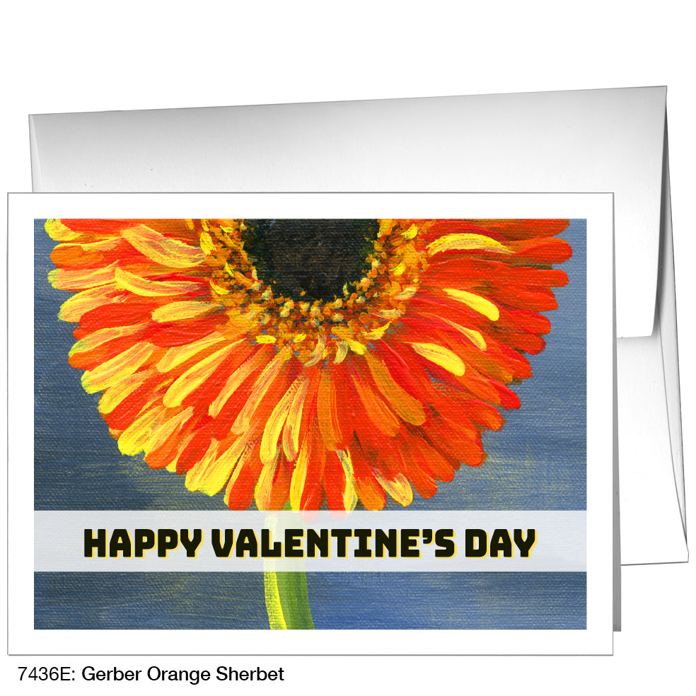 Gerber Orange Sherbet, Greeting Card (7436E)