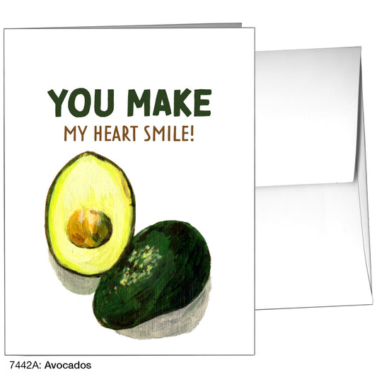 Avocados, Greeting Card (7442A)