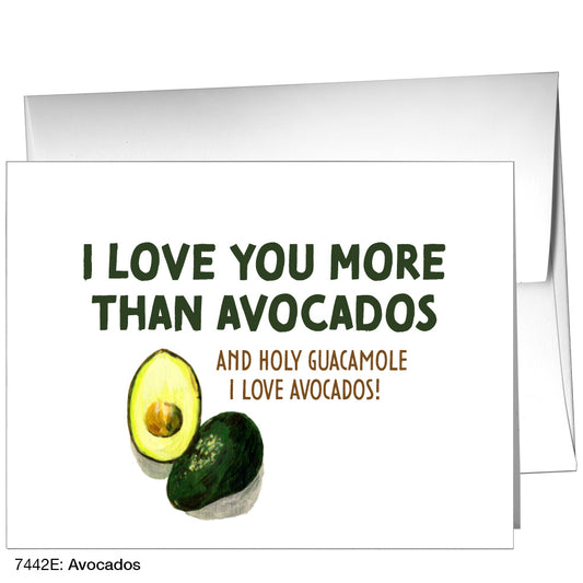 Avocados, Greeting Card (7442E)