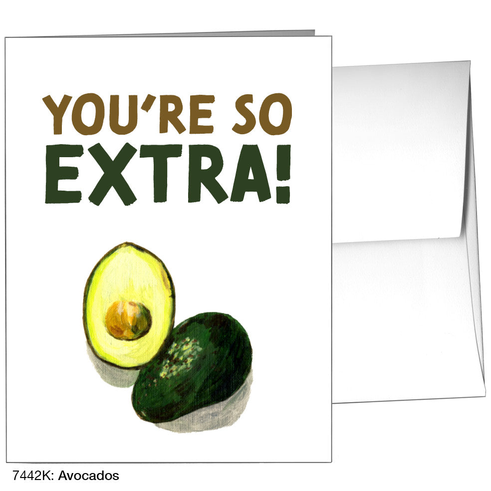 Avocados, Greeting Card (7442K)