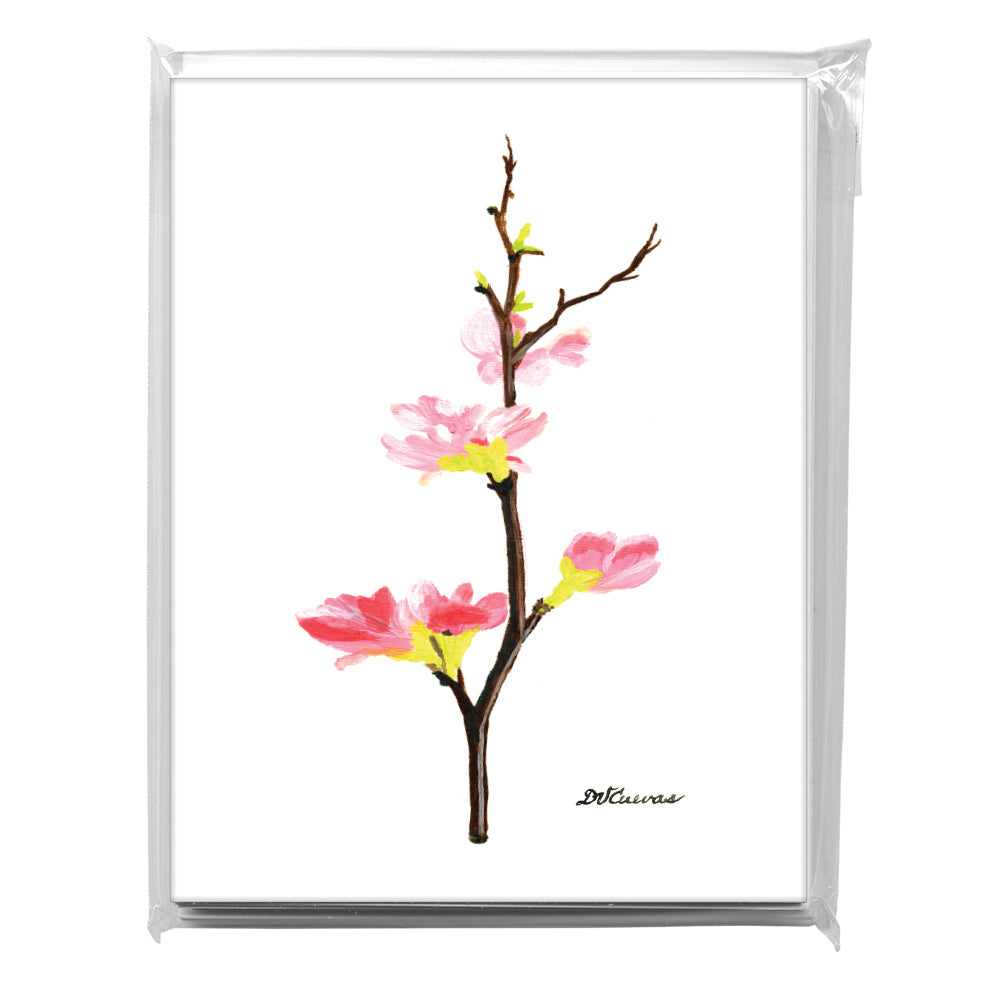 Pink Blossoms, Greeting Card (7443)