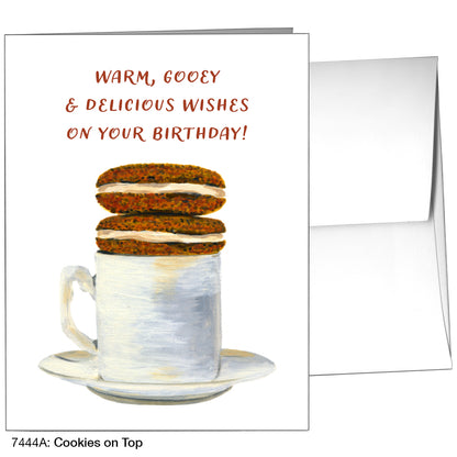 Cookies On Top, Greeting Card (7444A)