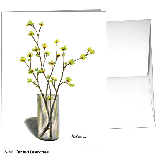 Orchid Branches, Greeting Card (7446)