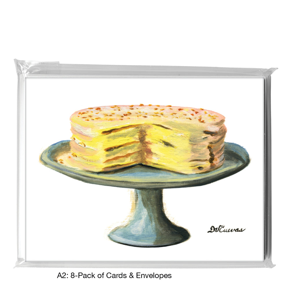 Layers Of Buttercream, Greeting Card (7450)