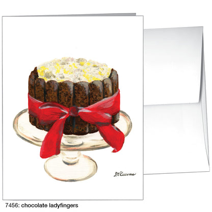 Chocolate Ladyfingers, Greeting Card (7456)