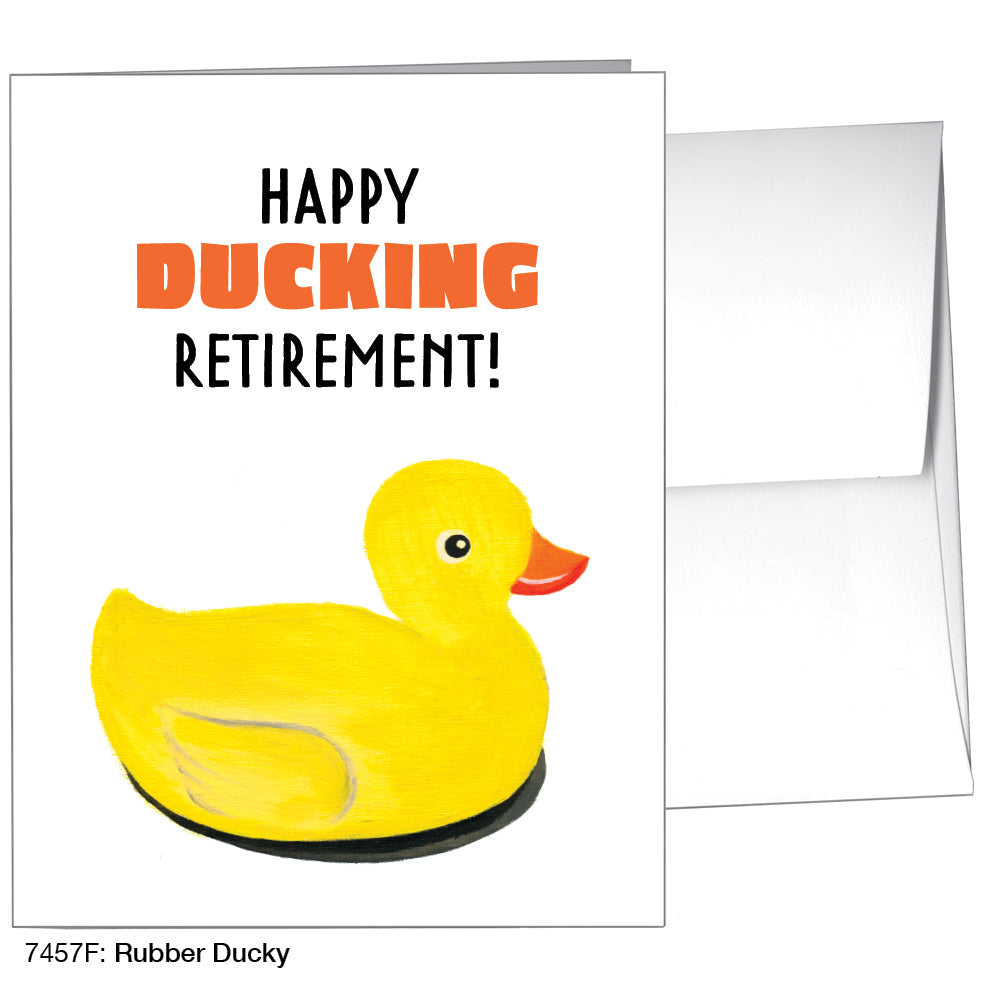 Rubber Ducky, Greeting Card (7457F)
