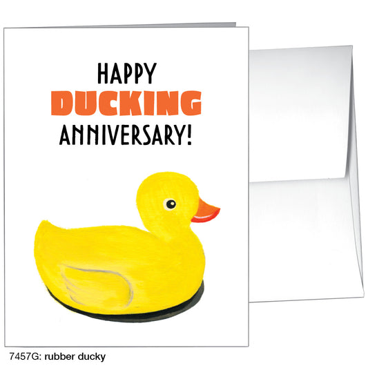 Rubber Ducky, Greeting Card (7457G)