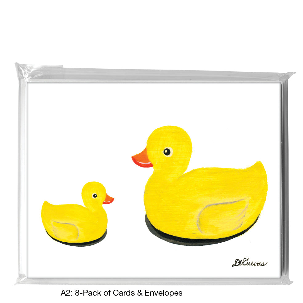 Rubber Ducky, Greeting Card (7457K)