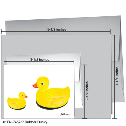 Rubber Ducky, Greeting Card (7457K)