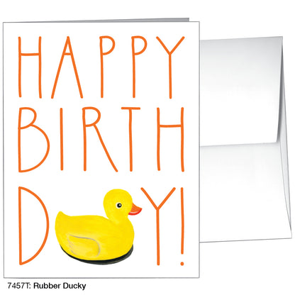 Rubber Ducky, Greeting Card (7457T)