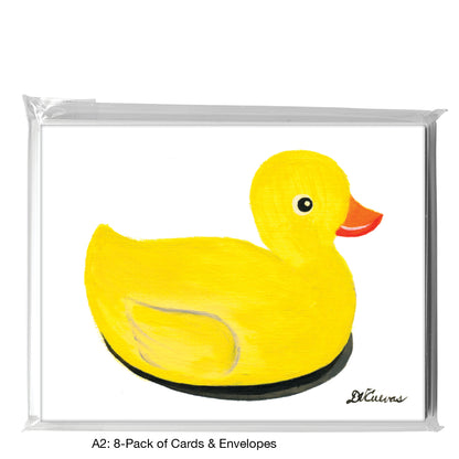 Rubber Ducky, Greeting Card (7457V)